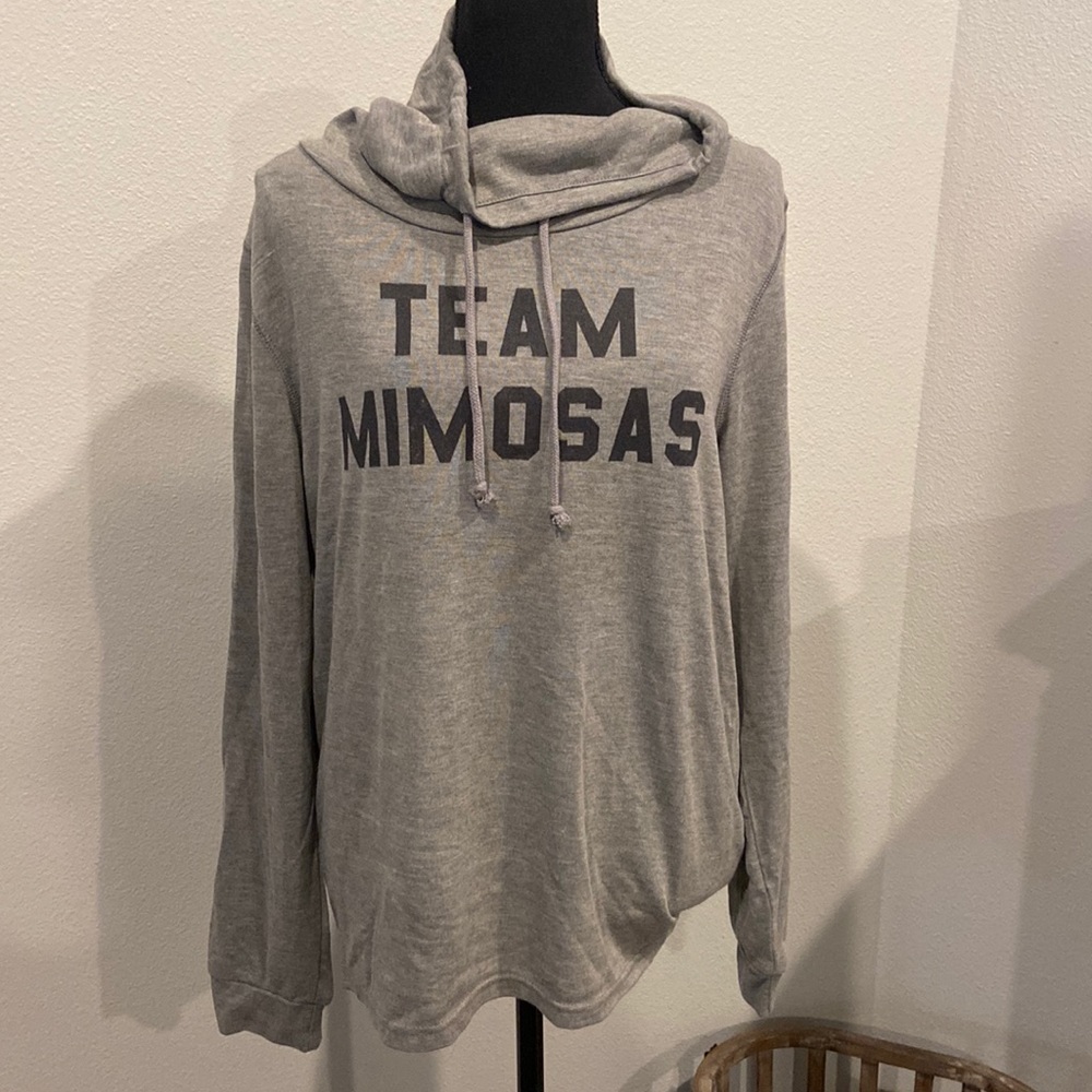 Team Mimosas Funnel Neck Shirt, XL - Picture 2 of 5
